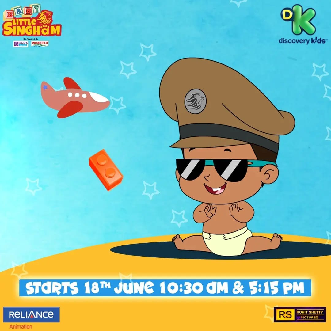 Baby Little Singham Animated Official Release Poster